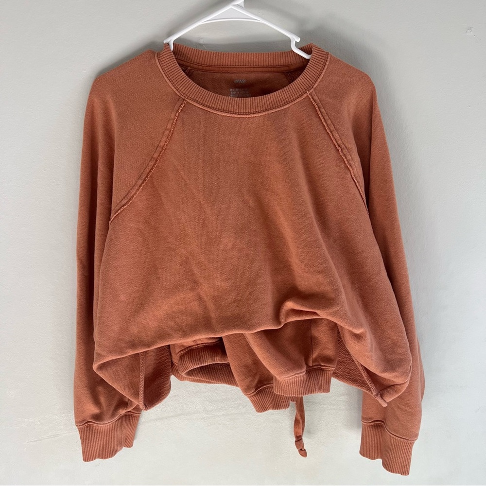 Aerie Muted Orange Top/Sweatpant Set